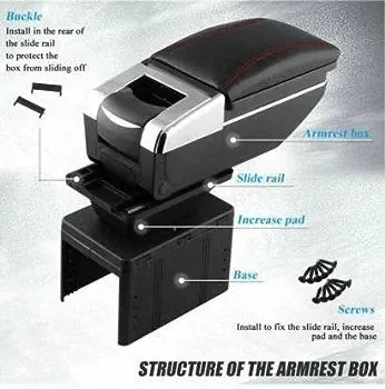 Picture of Car Center Console Armrests Storage Box