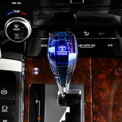 Picture of Crystal Gear Shift Knob Touch Activated Ultra Led Light With Button-Less Operated Fit Toyota