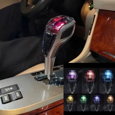 Picture of Crystal Gear Shift Knob Touch Activated Ultra Led Light With Button-Less Operated Fit Toyota