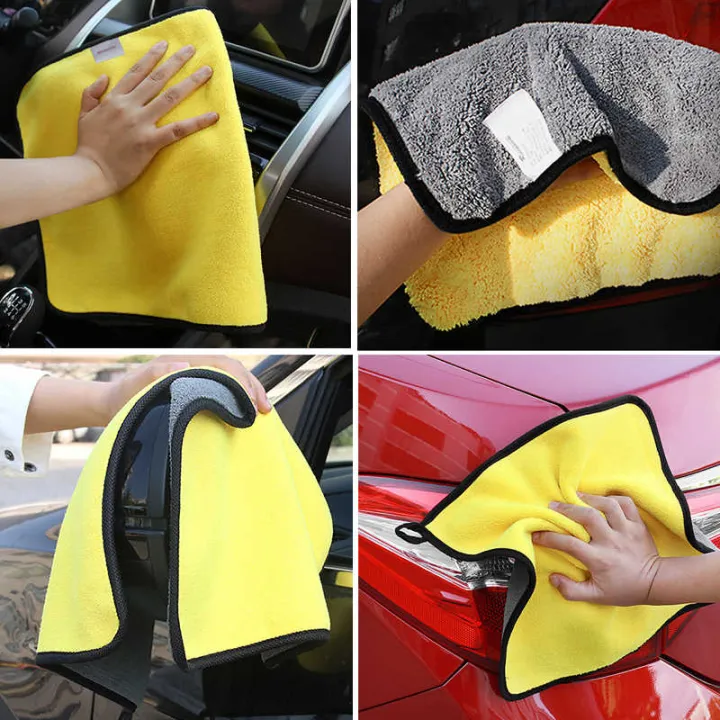 Picture of Car Wash Towel Super Absorbent Thick Microfiber Car Cleaning Cloth Detailing Towel- 1PCS