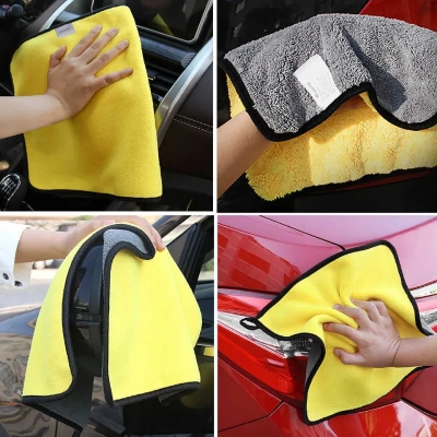 Picture of Car Wash Towel Super Absorbent Thick Microfiber Car Cleaning Cloth Detailing Towel- 1PCS
