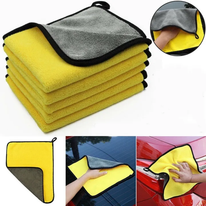 Picture of Car Wash Towel Super Absorbent Thick Microfiber Car Cleaning Cloth Detailing Towel- 1PCS