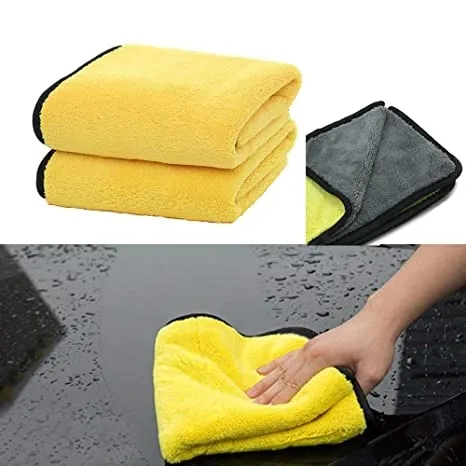 Picture of Car Wash Towel Super Absorbent Thick Microfiber Car Cleaning Cloth Detailing Towel- 1PCS