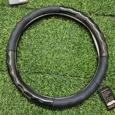 Picture of Car Steering Wheel Cover Carbon fiber