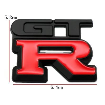 Picture of Metal GTR Logo Car Body Trunk Emblem