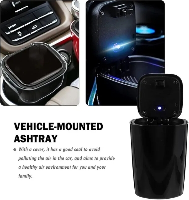 Picture of Arcanine Car Ashtray with Lid, Portable Ashtray for Car, Mini Car Trash Can, Home. Office