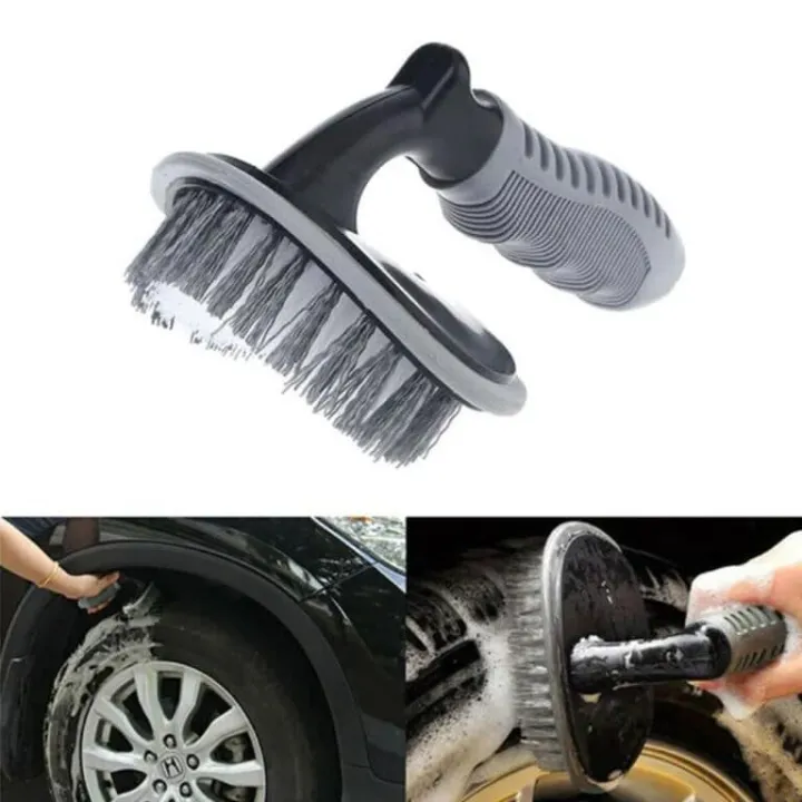 Picture of Car Tire Cleaning Brush : Tire cleaning brushes : brush for cleaning tires : Tire Washing Brush For Car