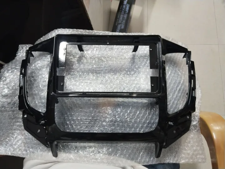 Picture of 9/10 inch car dvd video Player frame fascia For MITSUBISHI TRITON AUTO AC 9 inch Hot sale radio frame Car frame fascia panel
