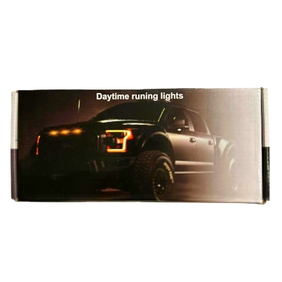 Picture of amber LED grille lights, commonly used for Car, truck