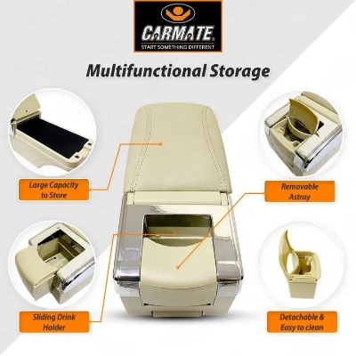 Picture of premium Quality multifunctional Universal Car Console Box