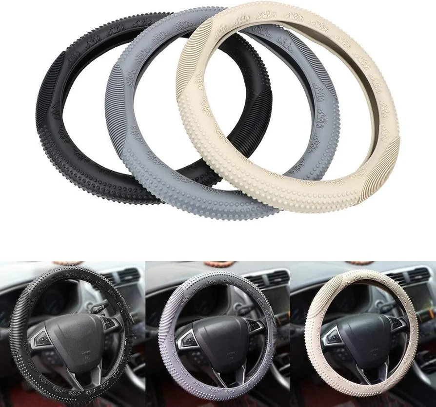 Picture of Universal Car Steering Wheel Cover Silicon