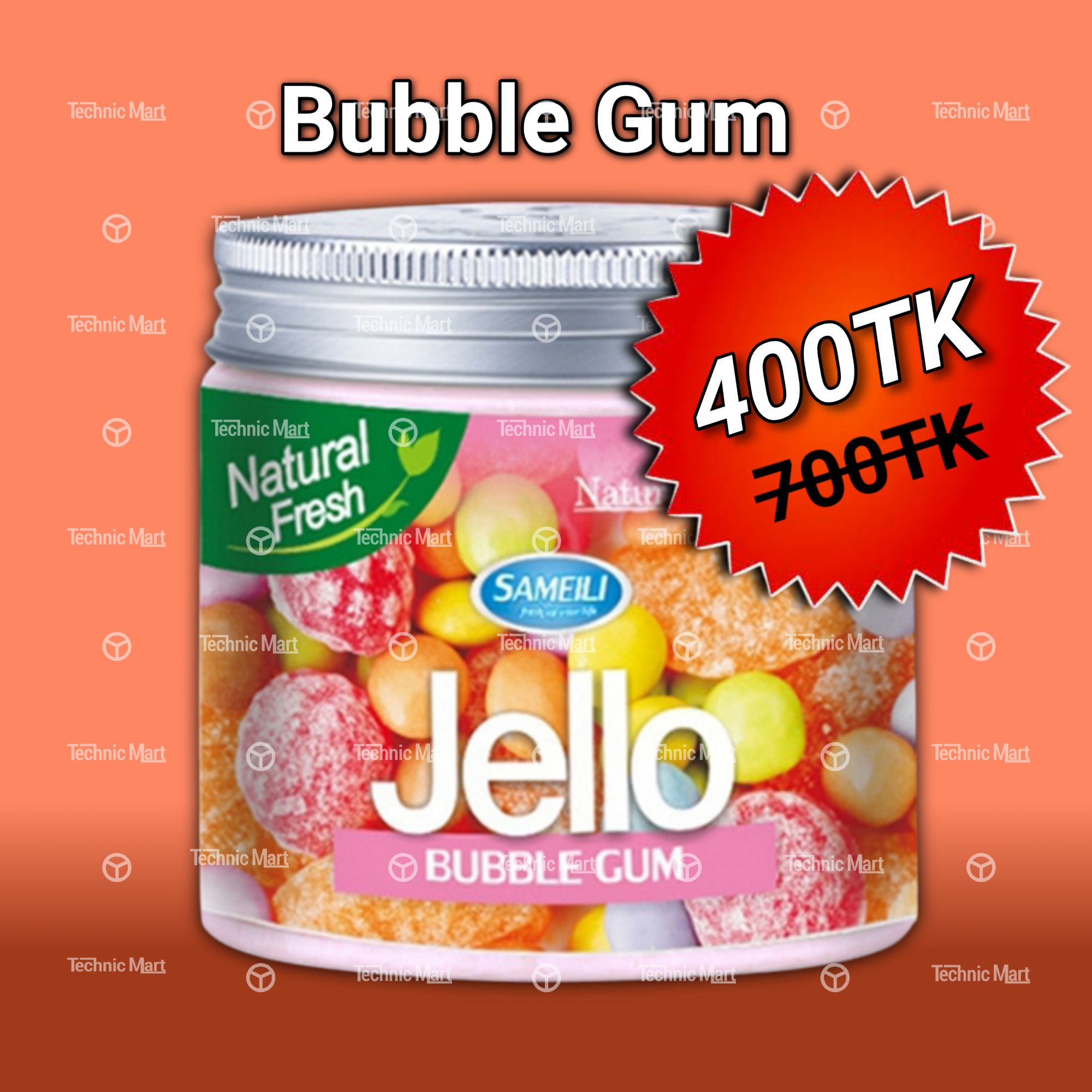 Picture of Jello Air Freshener- Bubble gum  - Car, Home, Office perfume