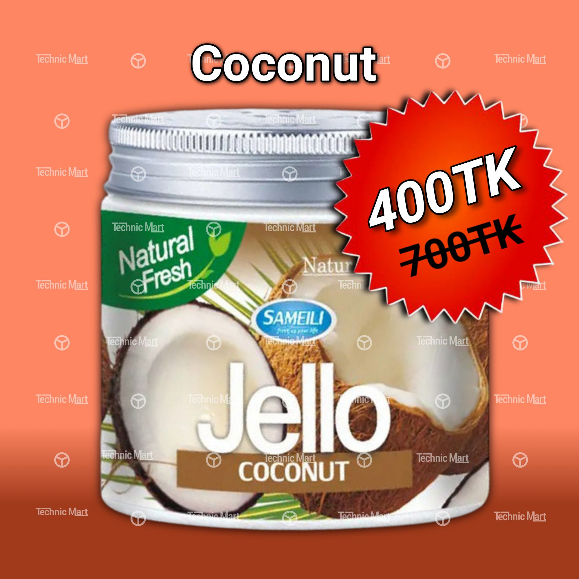 Picture of Jello Air Freshener- coconut   - Car, Home, Office perfume