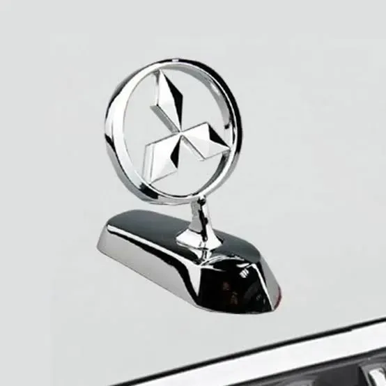 Picture of Front Bonnet logo Metal Mistubishi.
