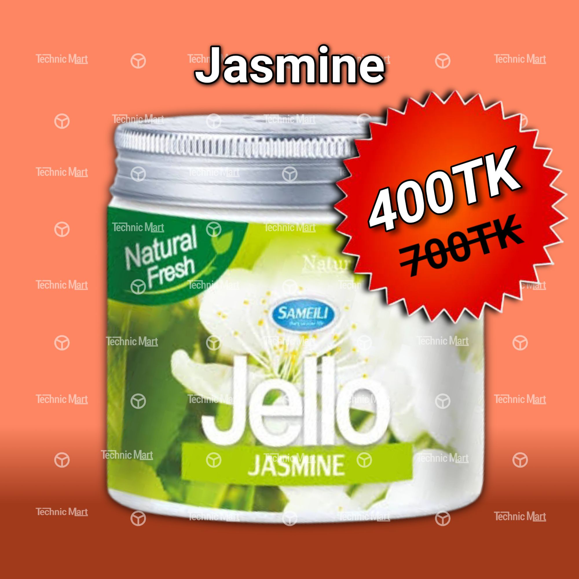 Picture of Jello Air Freshener- Jasmine  - Car, Home, Office perfume