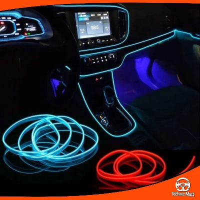 Picture of Car Neon Light Car Interior Lighting Strip 3 Meters