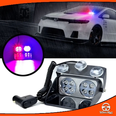 Picture of 24W 8 LED Car Strobe Light (Vip light)