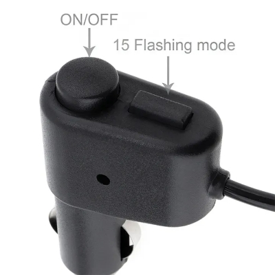 Picture of 24W 8 LED Car Strobe Light (Vip light)