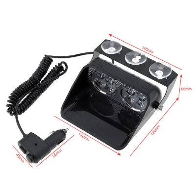 Picture of 24W 8 LED Car Strobe Light (Vip light)