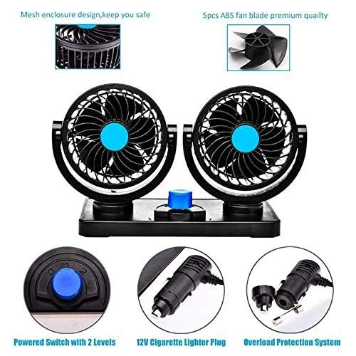 Picture of Electric Car Dashboard Cooling Fan 12V