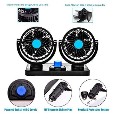 Picture of Electric Car Dashboard Cooling Fan 12V