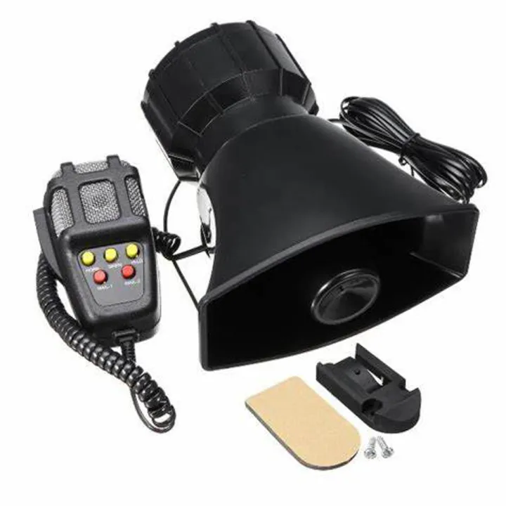 Picture of 100W Car Alarm siren 5 Tone loudspeaker horn