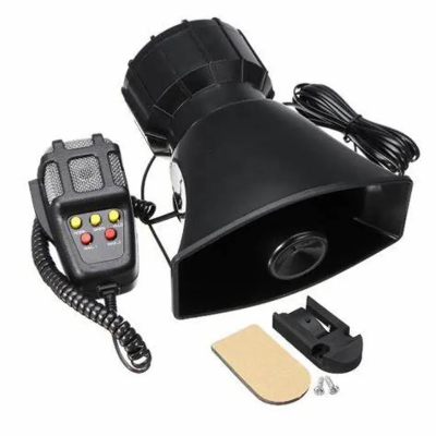 Picture of 100W Car Alarm siren 5 Tone loudspeaker horn