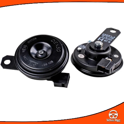 Picture of Denso Compact Full Power Tone Universal Horn Set of 2 for Motorbike/Car