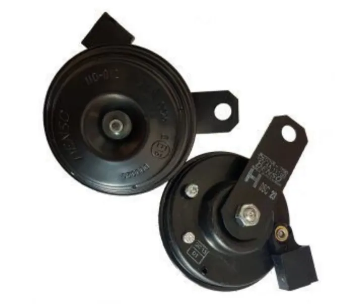 Picture of Denso Compact Full Power Tone Universal Horn Set of 2 for Motorbike/Car