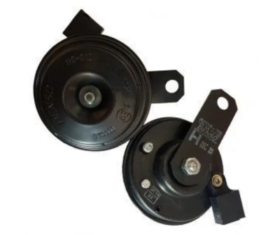 Picture of Denso Compact Full Power Tone Universal Horn Set of 2 for Motorbike/Car
