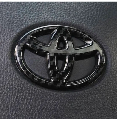Picture of Universal Toyota Steering Wheel Logo Carbon