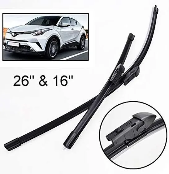 Picture of 26" 16" Front Windshield Wiper Blades Fit For Toyota C-HR CHR (Set of 2)