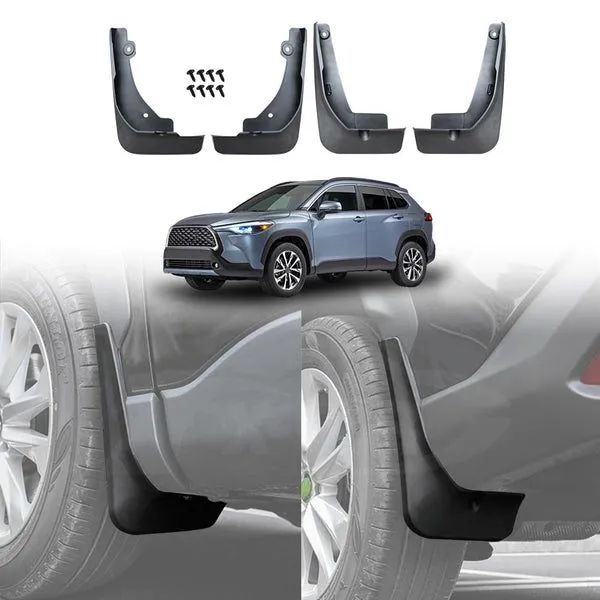 Picture of Toyota Corolla Cross (20--23) Plastic Mud Flaps (4Pc)
