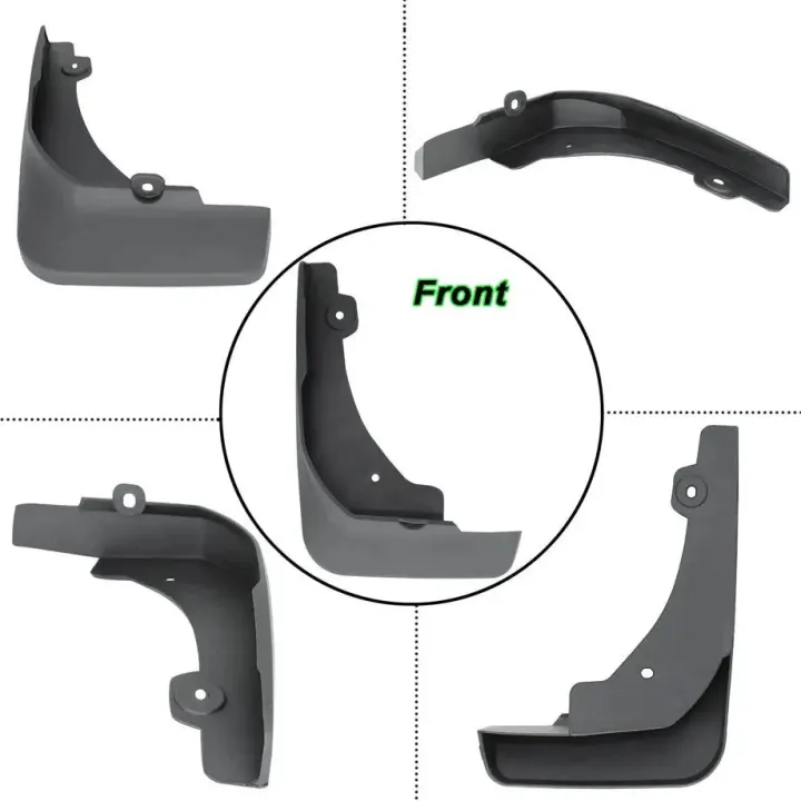 Picture of Toyota Corolla Cross (20--23) Plastic Mud Flaps (4Pc)