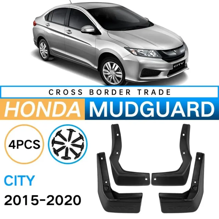 Picture of Honda City Original Mudguards 2015-2019 Black 4pcs