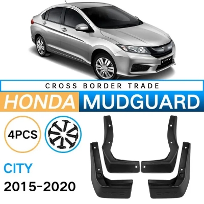 Picture of Honda City Original Mudguards 2015-2019 Black 4pcs