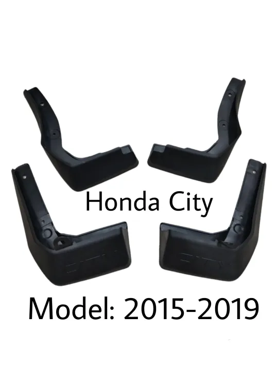 Picture of Honda City Original Mudguards 2015-2019 Black 4pcs