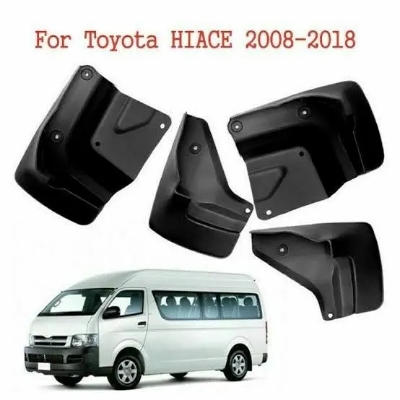 Picture of 4Pcs Toyota Hiace Mudguard 2008-2018