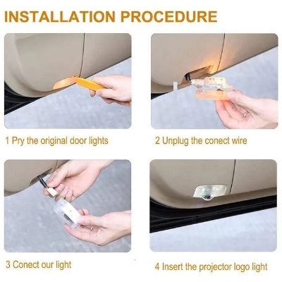 Picture of Toyota PRADO Logo Shadow Door Projection Light 2Pcs