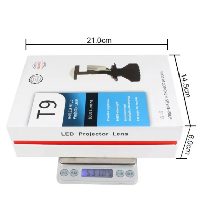 Picture of Spot T9Y9 Car LED Light Motorcycle Light Electric Vehicle Modified Headlamp H4 Lens LED High and Low Beam