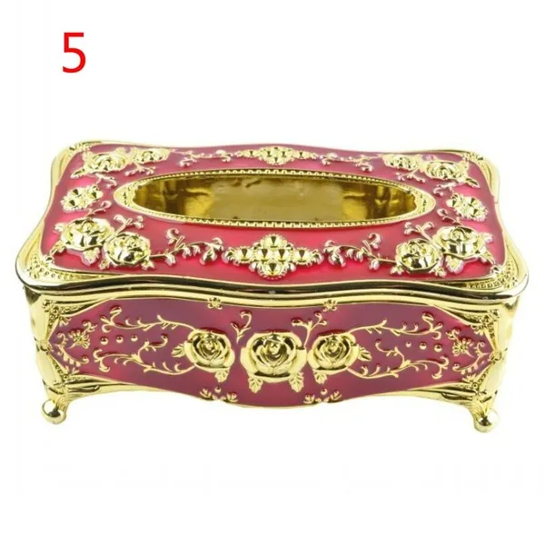 Picture of Best Luxury RED Tissue Box Acrylic Rectangular Bedroom/ Car