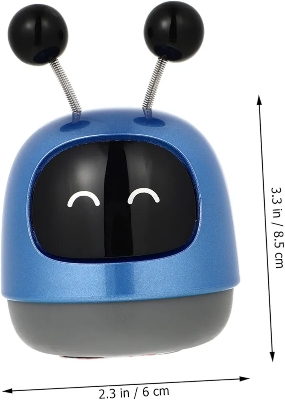 Picture of 1Pc Mini Robot Car Air Freshener Parfum Flavoring Ventilation Cute toon Display Mold Fragrance Decoration for Vehicles