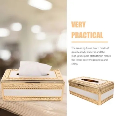 Picture of Car Tissue Box Cover European Acrylic Napkin Holder