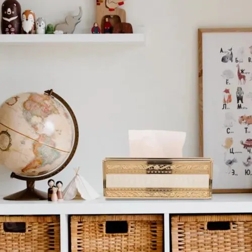 Picture of Car Tissue Box Cover European Acrylic Napkin Holder