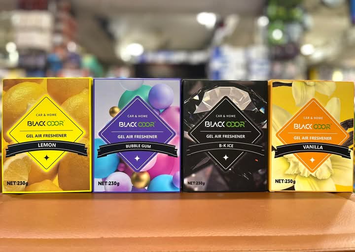 Picture of Black Odor Gel Air Freshener New Product Car Perfume