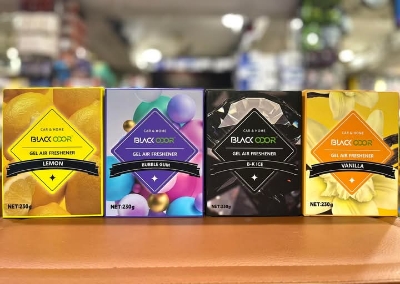 Picture of Black Odor Gel Air Freshener New Product Car Perfume