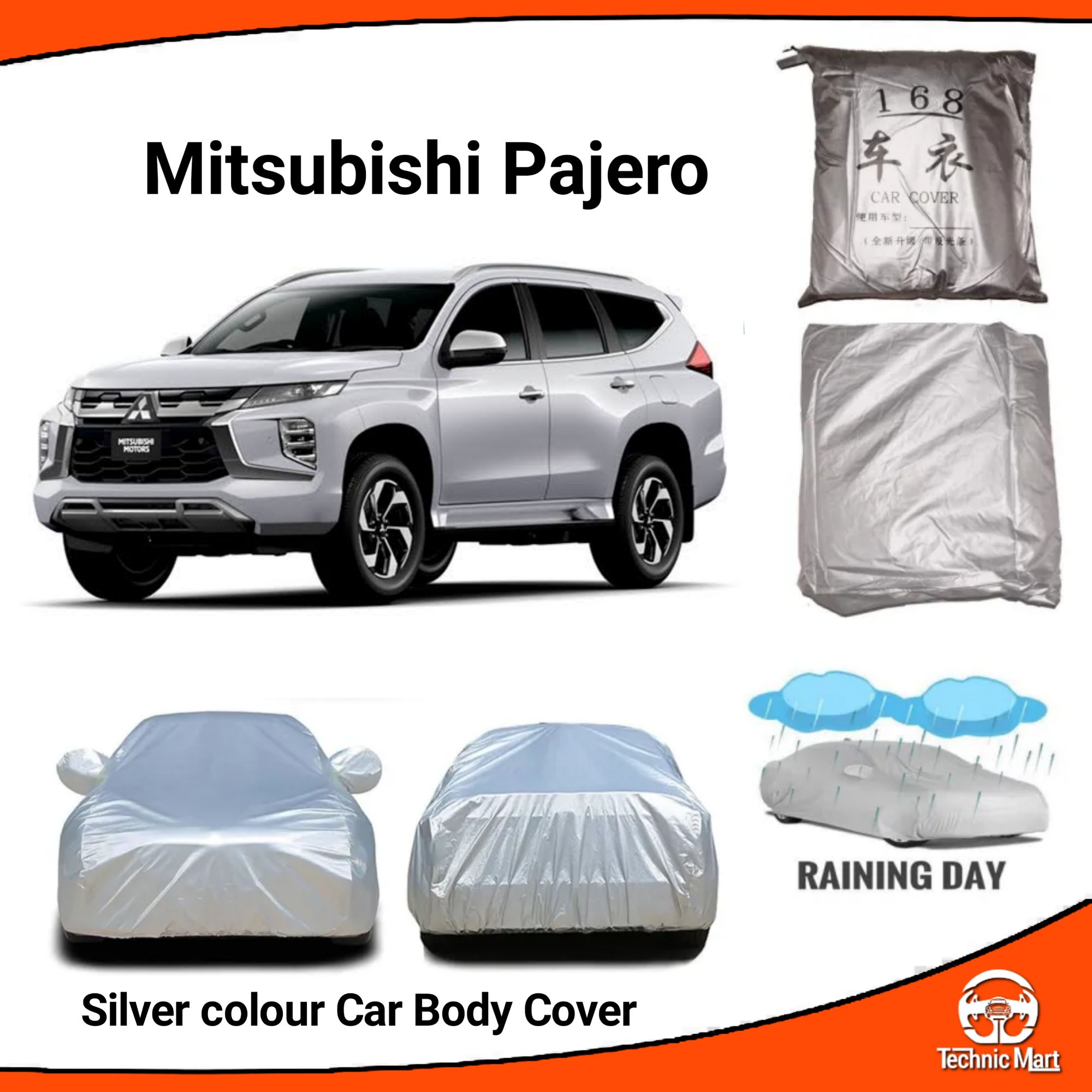 Picture of Waterproof car body Cover for Mitsubishi Pajero