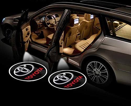 Picture of Car Door Light Projector, 2 Pcs Car Courtesy Step Lights with Maker Logo, LED Shadow Light (Toyota)