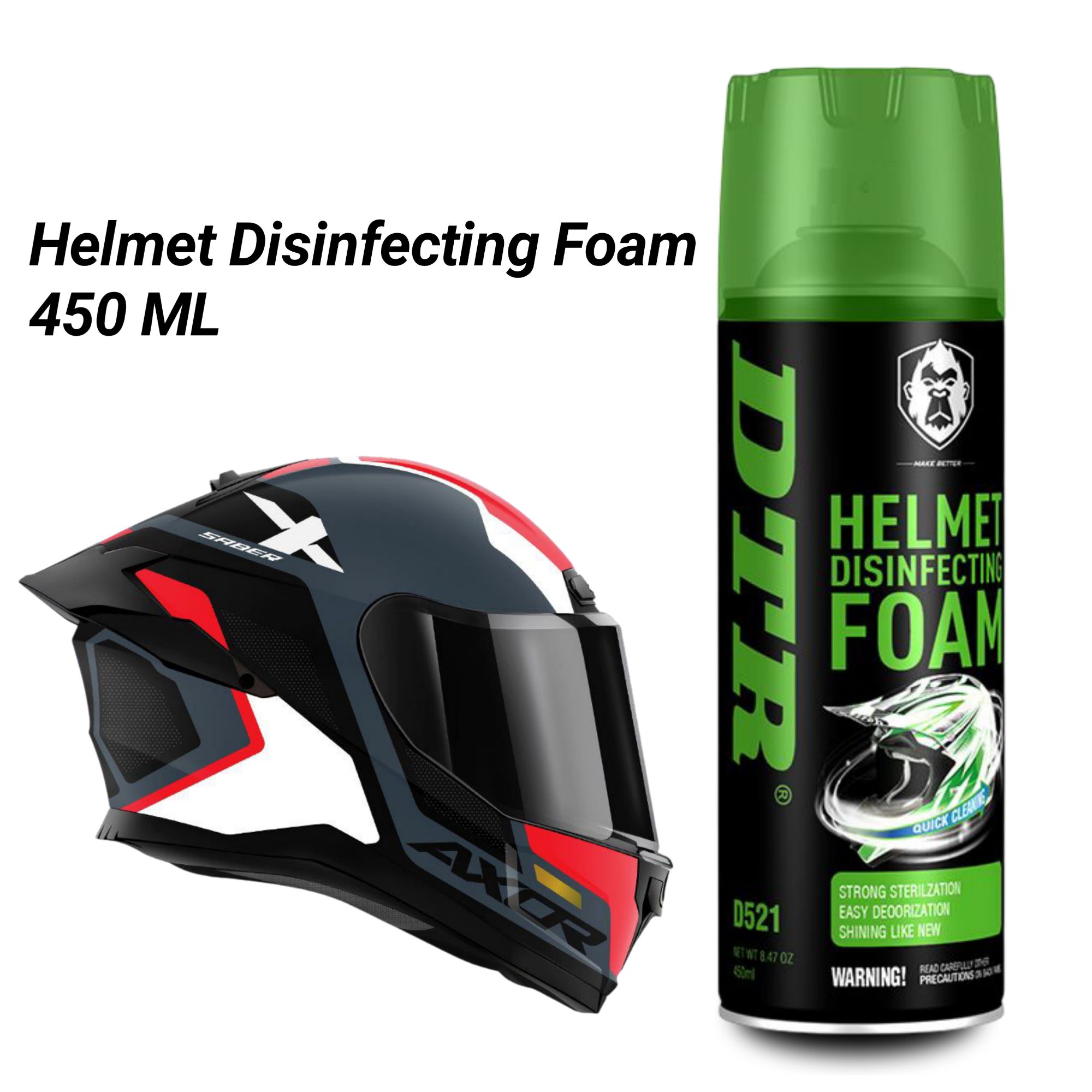 Picture of Helmet Disinfecting Foam 450ml DTR