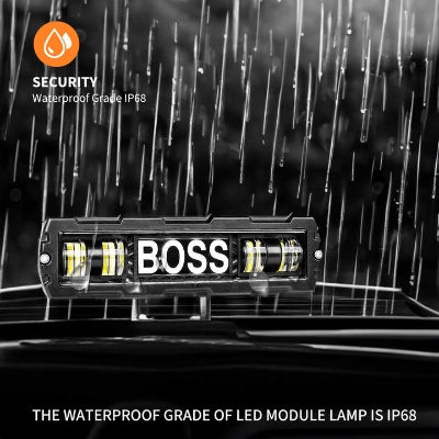 Picture of Car LED Work Light Bar Driving Lamp Headlight Bulb Beam Light Car Suv Off-Road Driving Fog Lights